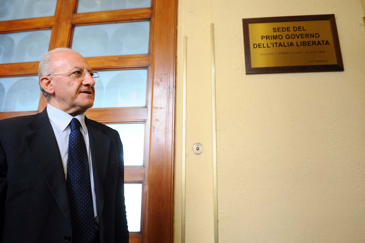   Scoperta targa commemorativa di Salerno Capitale
