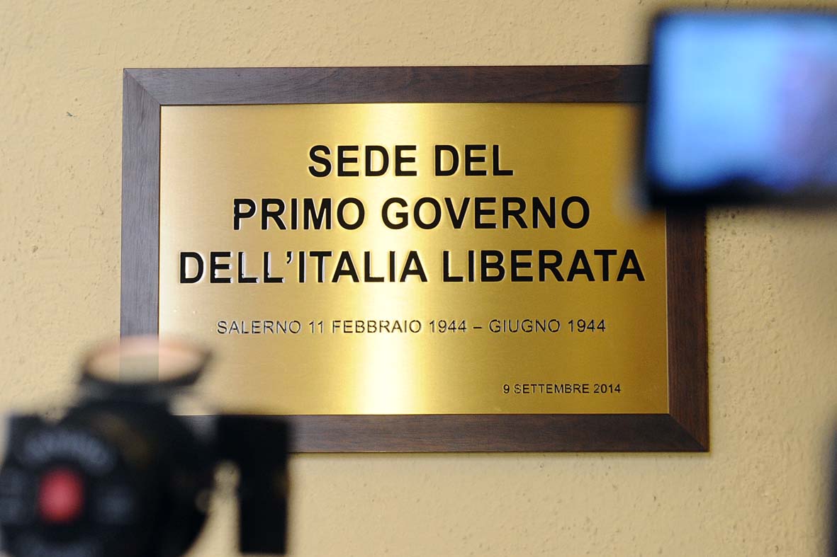   Scoperta targa commemorativa di Salerno Capitale
