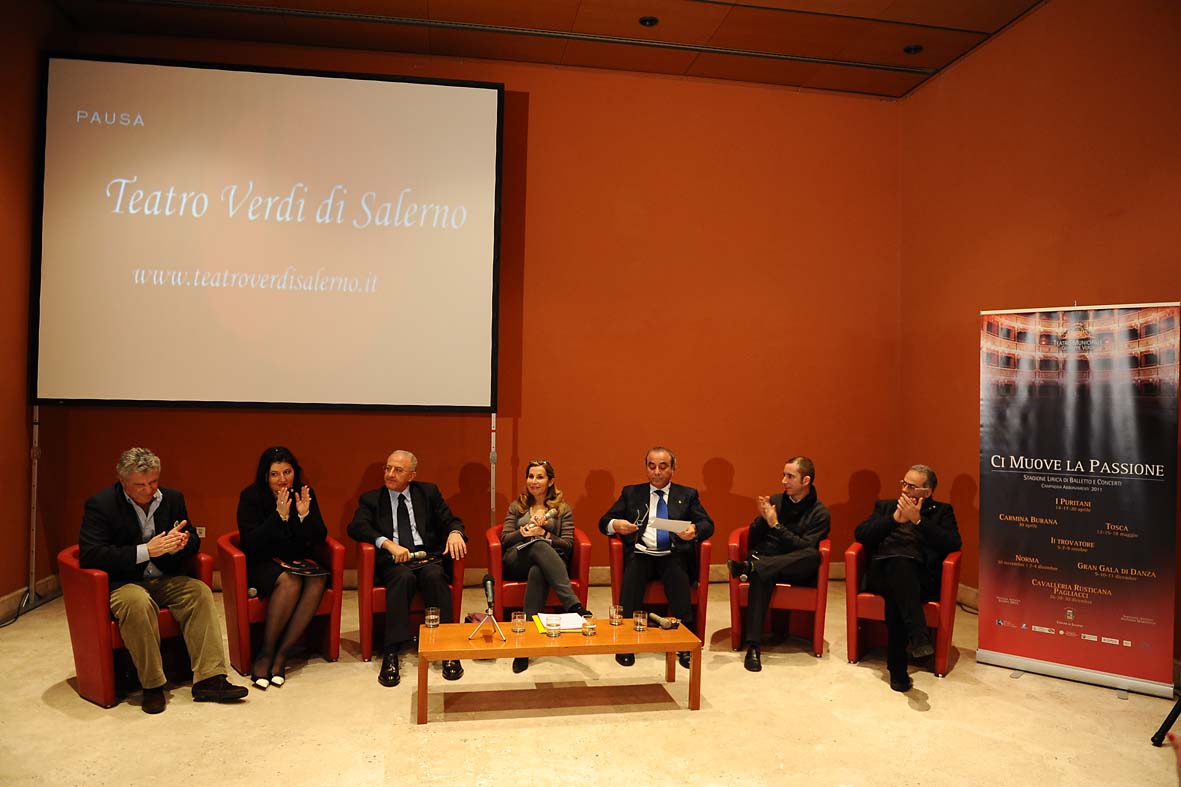   Teatro Municipale Giuseppe Verdi: Presentazione della Stagione Lirica di Balletto e Concerti 2011. Roma, Auditorium Parco della Musica, 14 marzo 2011
