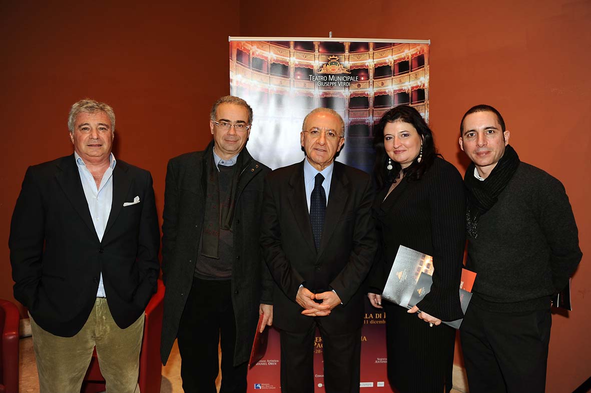   Teatro Municipale Giuseppe Verdi: Presentazione della Stagione Lirica di Balletto e Concerti 2011. Roma, Auditorium Parco della Musica, 14 marzo 2011
