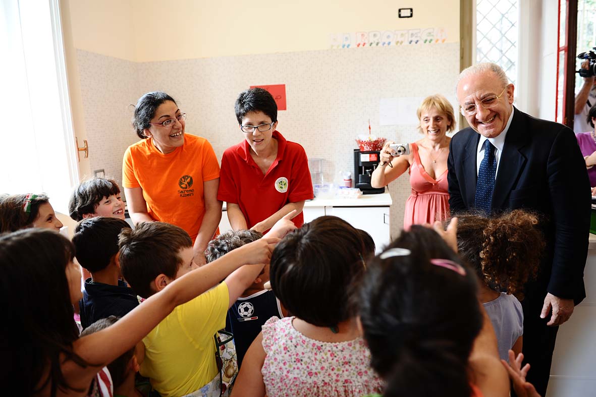   Salerno Citt? Educativa, visita del Sindaco e V. Ministro De Luca ai laboratori estivi
