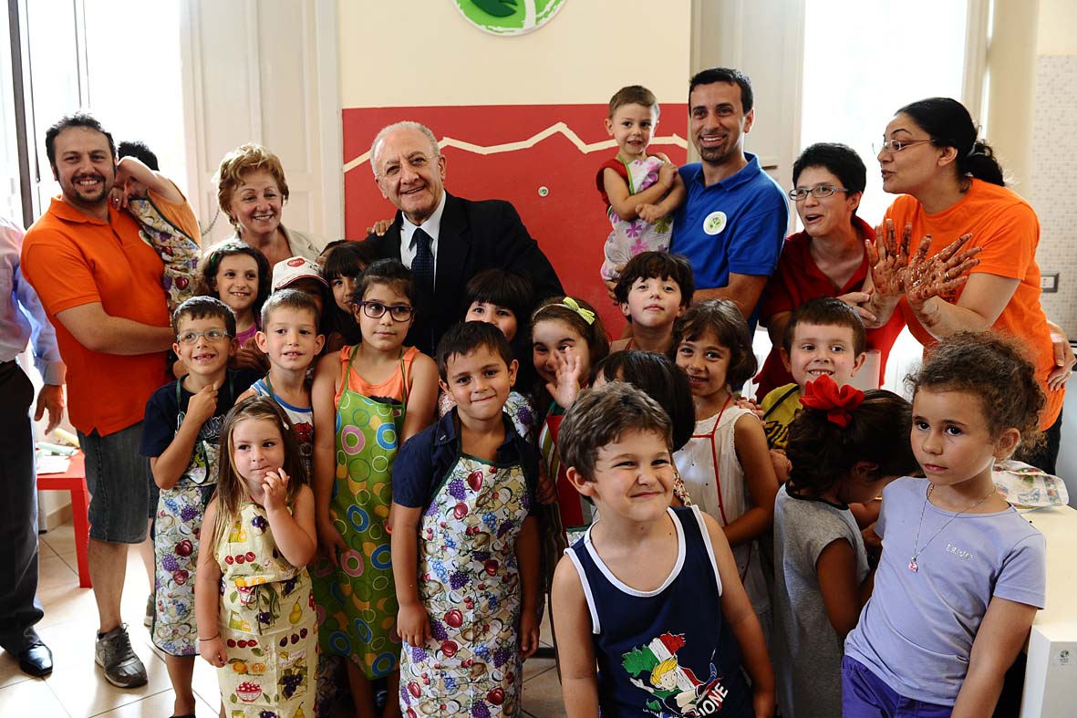   Salerno Citt? Educativa, visita del Sindaco e V. Ministro De Luca ai laboratori estivi
