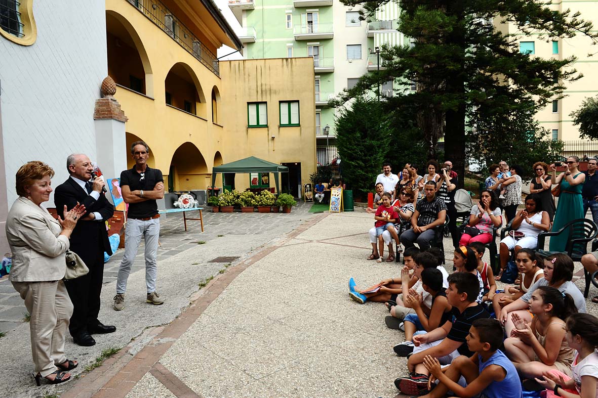   Salerno Citt? Educativa, visita del Sindaco e V. Ministro De Luca ai laboratori estivi
