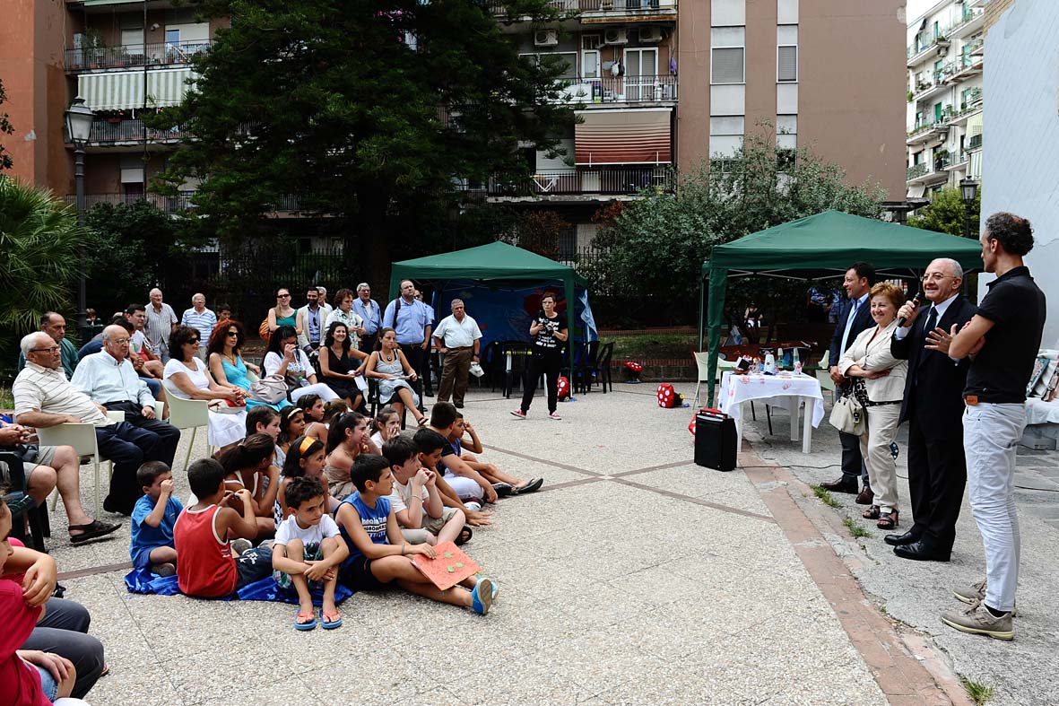   Salerno Citt? Educativa, visita del Sindaco e V. Ministro De Luca ai laboratori estivi
