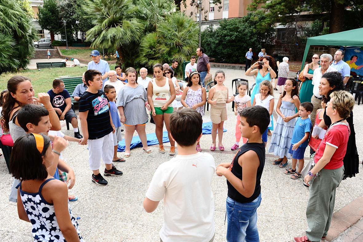   Salerno Citt? Educativa, visita del Sindaco e V. Ministro De Luca ai laboratori estivi
