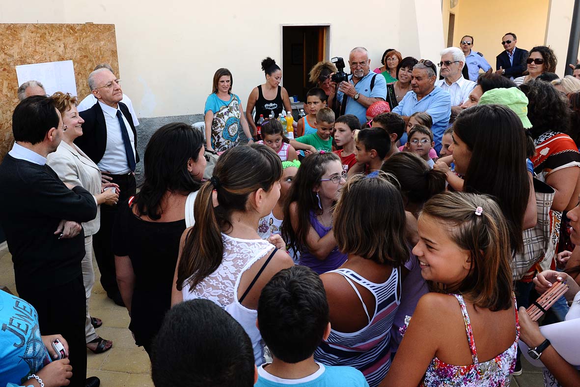   Salerno Citt? Educativa, visita del Sindaco e V. Ministro De Luca ai laboratori estivi
