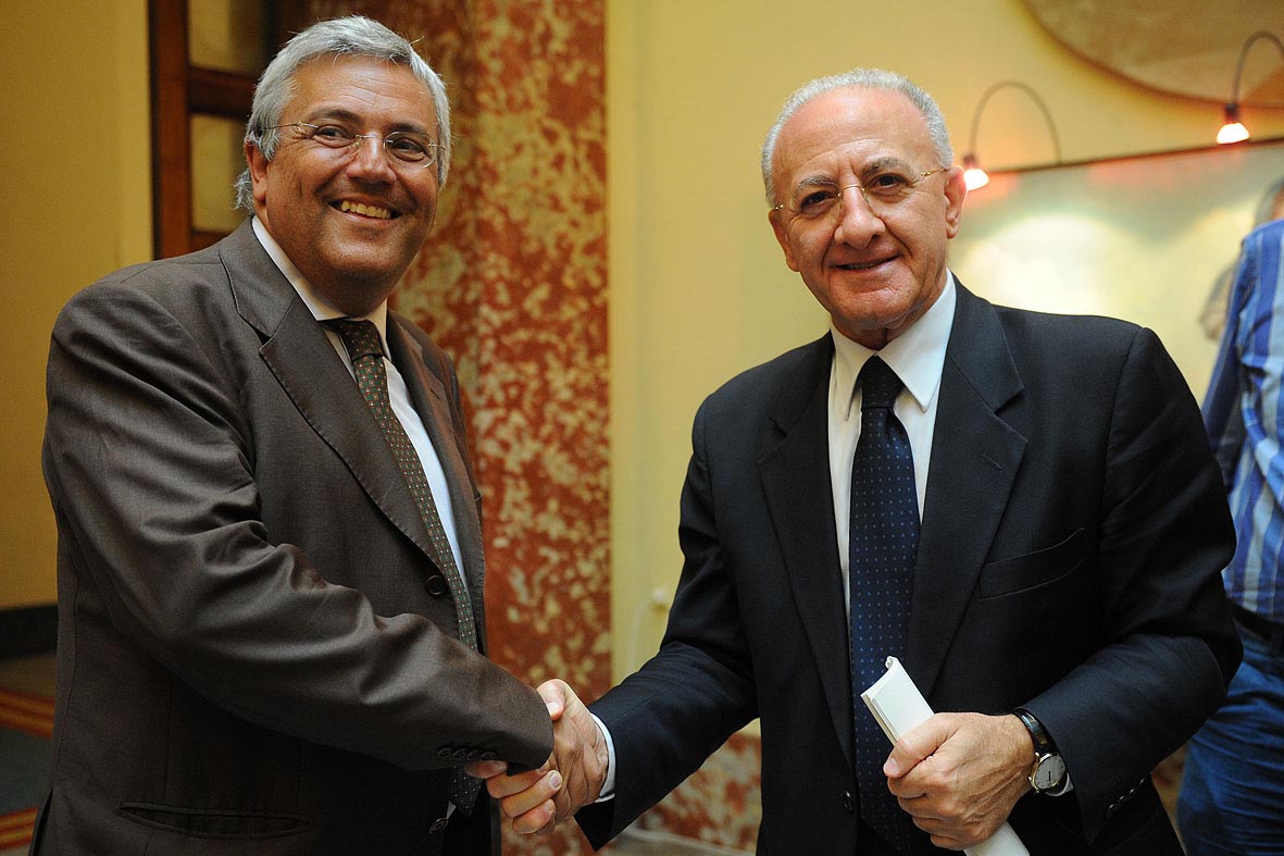   A Salerno il congresso nazionale Usigrai: incontro tra il Sindaco De Luca ed il segretario nazionale Carlo Verna 
