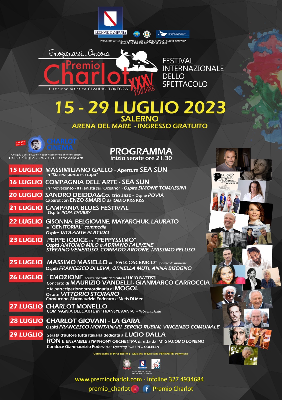 Premio Charlot 2023 | Comune di Salerno
