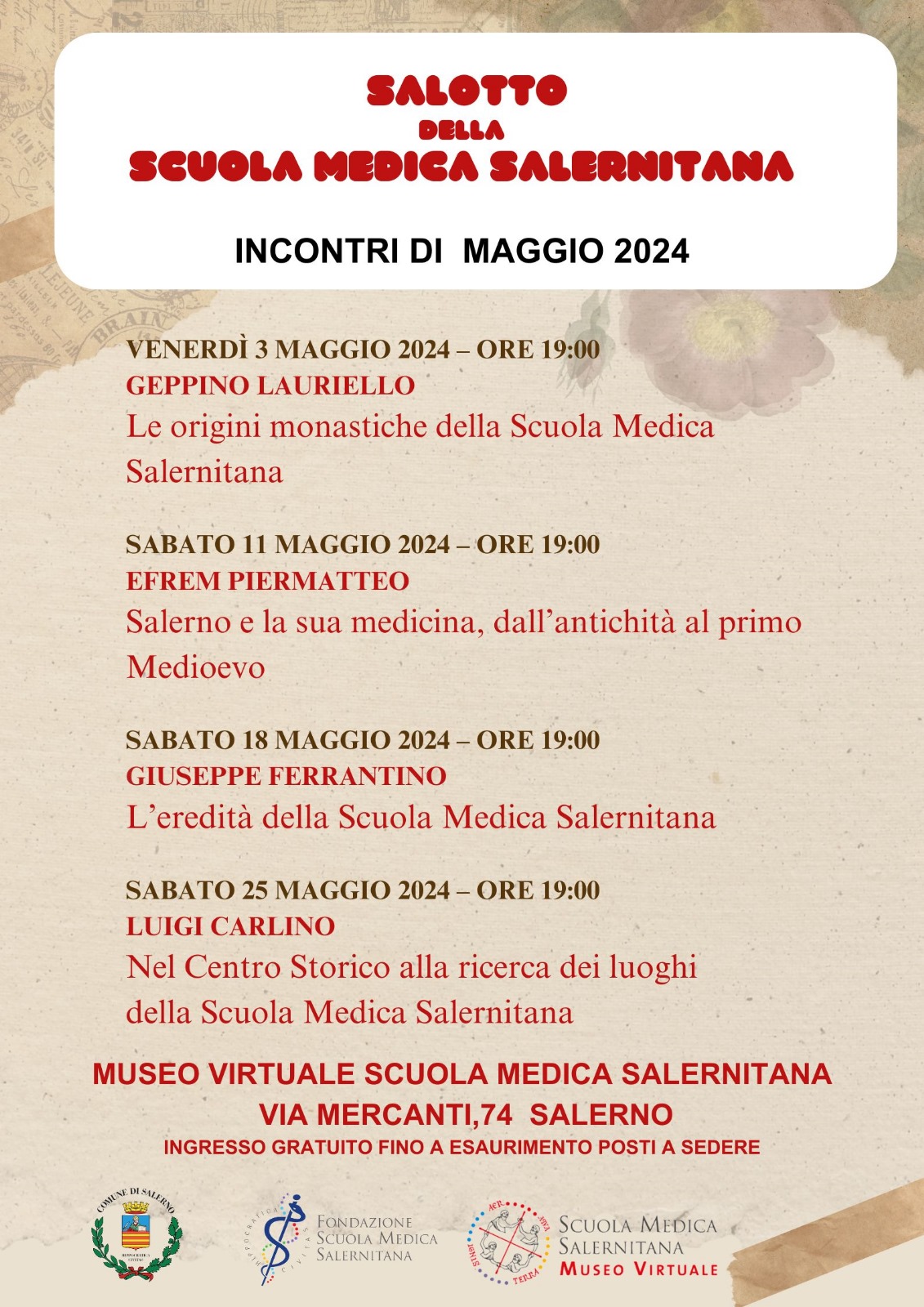   Programma incontri
