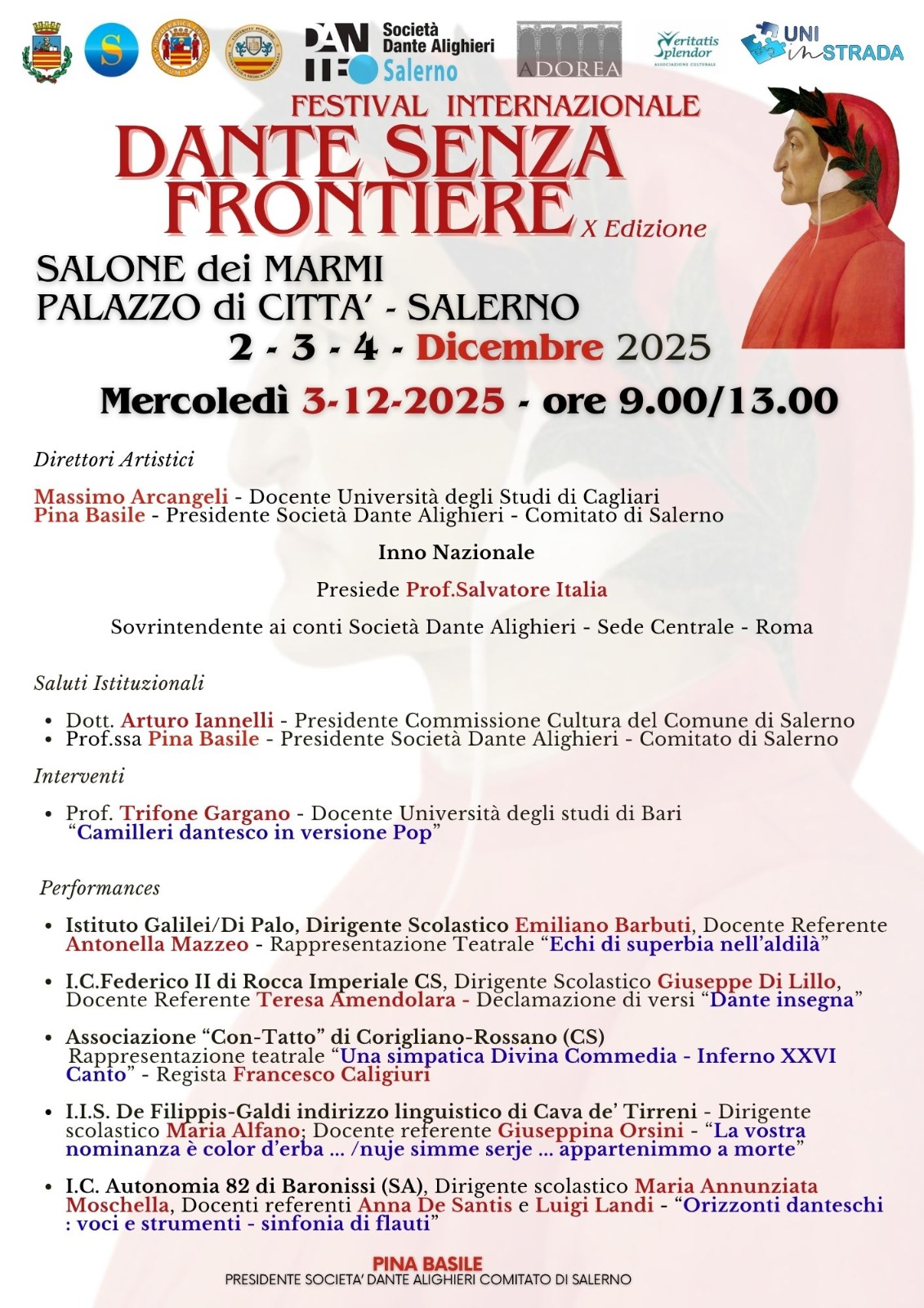 Programma 3 dicembre