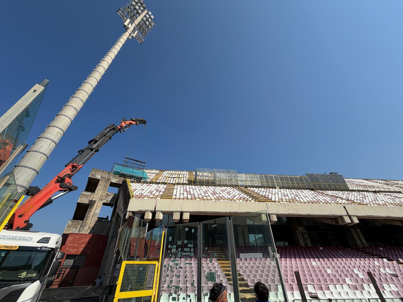 Lavori Stadio Arechi