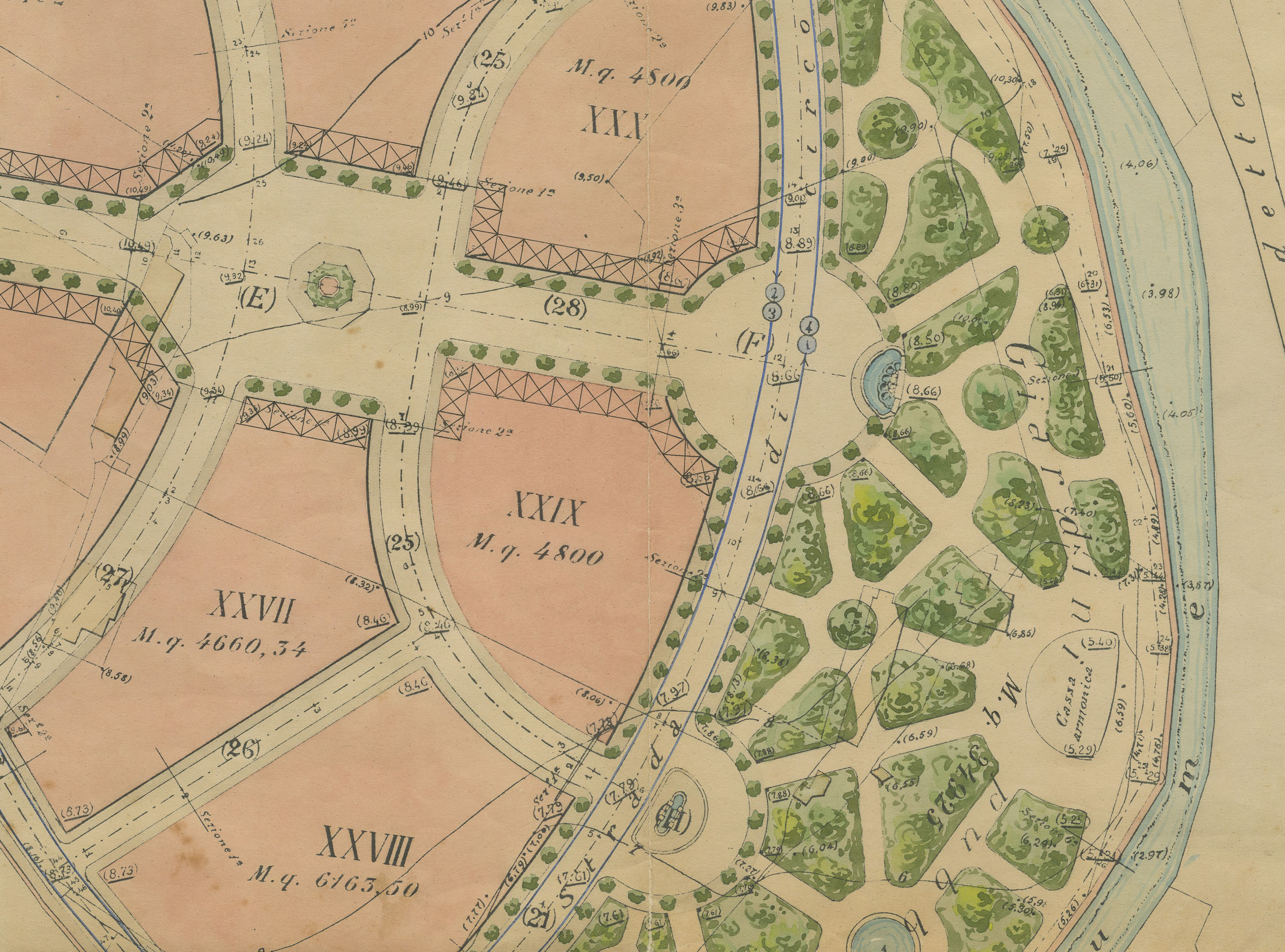 Stralcio tavola Piano Donzelli Cavaccini