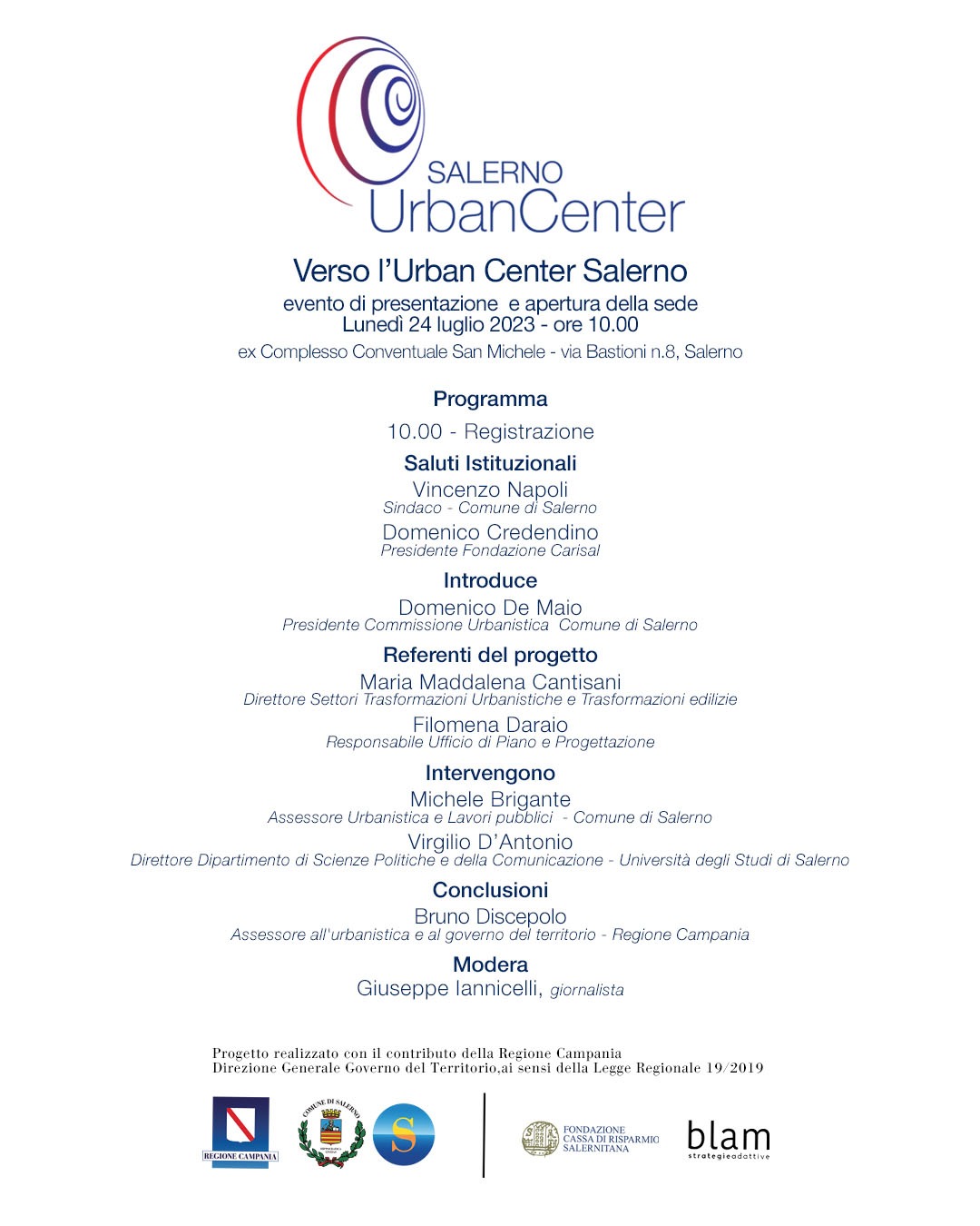 Programma Inaugurazione 2023