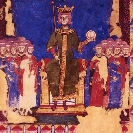 Particolare del rotolo dell'Exultet