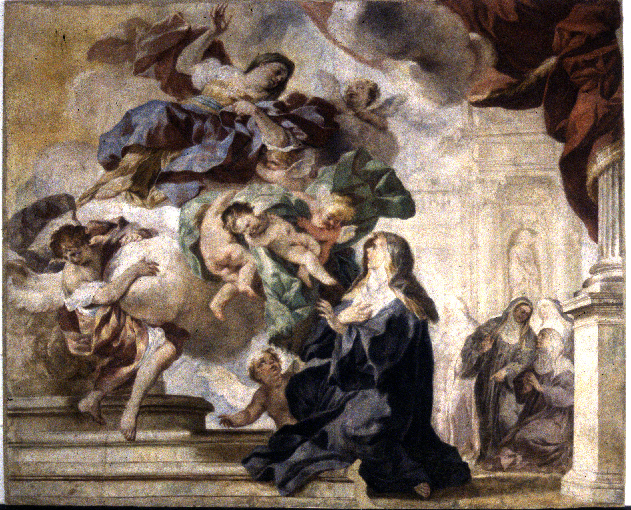 Visione di suor Agneta, F. Solimena (1680)