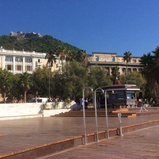 Solarium sulla spiaggia di Santa Teresa