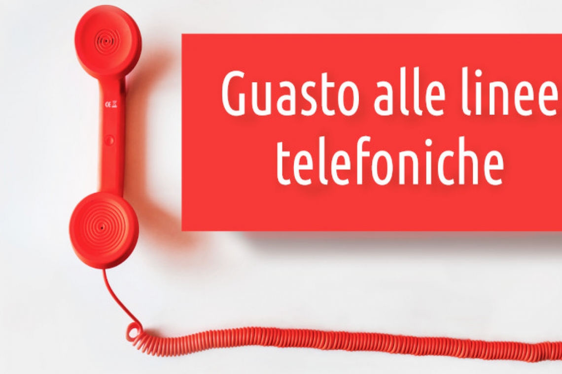 Guasto linee telefoniche