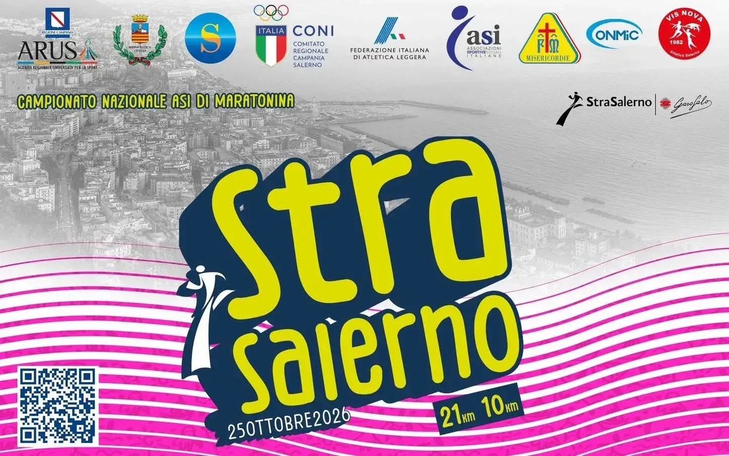 Tutto pronto per la 31ª edizione della StraSalerno Half Marathon